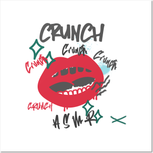 ASMR Crunch tee Posters and Art